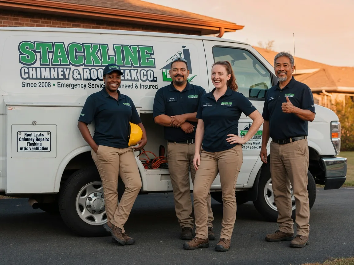 Chimney flashing repair company in Four States, WV